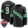 Jonathan Toews Jersey 9 North Dakota Fighting Hawks 2025 26 Stitched Black