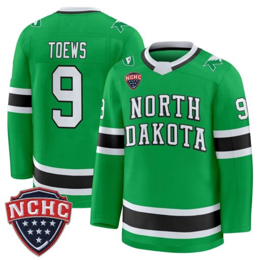 Jonathan Toews Jersey #9 North Dakota Fighting Hawks 2025-26 Stitched - Image 3