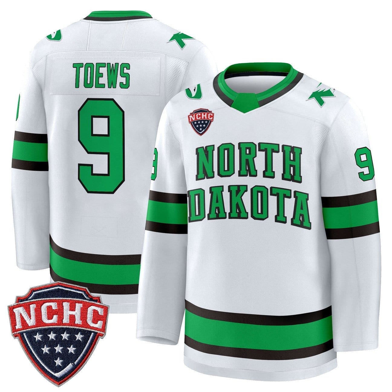 Jonathan Toews Jersey #9 North Dakota Fighting Hawks 2025-26 Stitched - Image 5