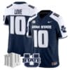 JordanLoveJersey 10UtahStateAggies2025VaporLimitedStitchedNavyAlter