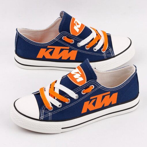 KTM MotoGP Canvas Sneakers Shoes For Men Women Fans - Image 2