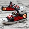 Kansas City Chiefs Limited Print NFL Students Low Top Canvas Shoes Sport Sneakers 2