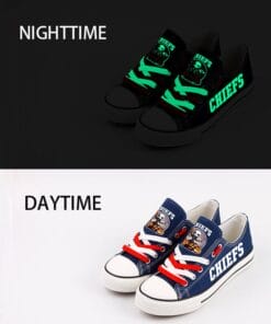 Kansas City Chiefs Limited Print NFL Students Low Top Canvas Shoes Sport Sneakers 4