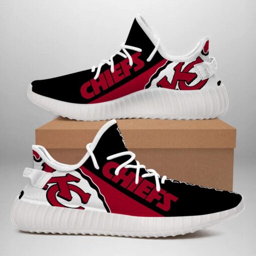 Kansas City Chiefs NFL 350v Yeezy Sneakers For Men Women Fans