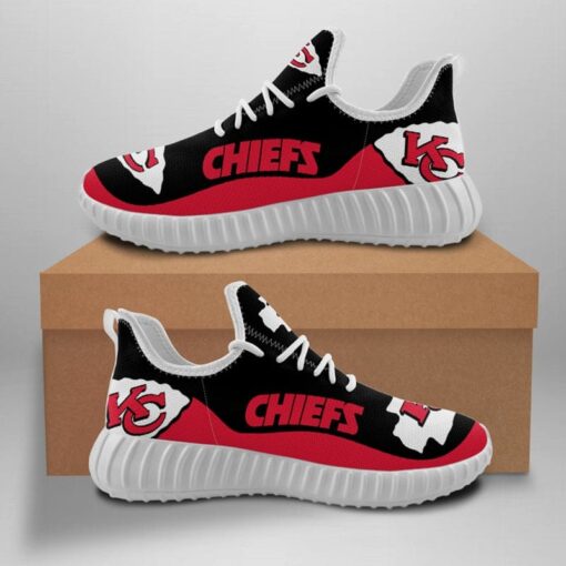 Kansas City Chiefs Sneaker Shoes NFL For Men Women Fans