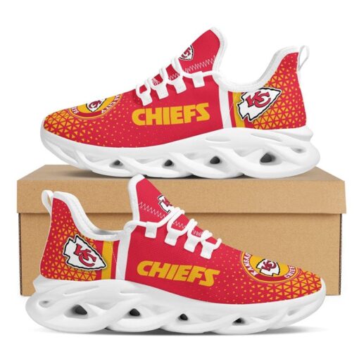 Kansas City Chiefs Max Soul Sneakers Shoes Elevate Your Every Step - Image 2