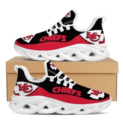 Kansas City Chiefs Max Soul Sneakers Shoes Elevate Your Every Step - Image 3
