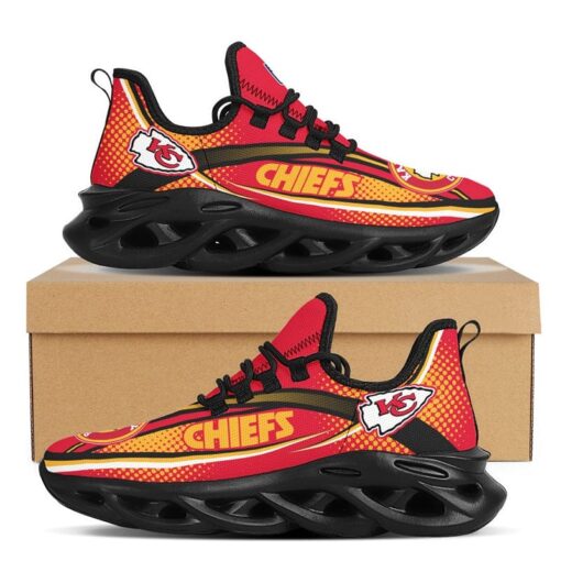 Kansas City Chiefs Max Soul Sneakers Shoes Elevate Your Every Step - Image 6