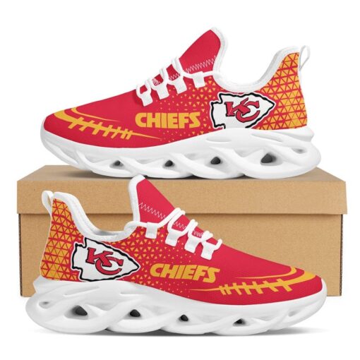 Kansas City Chiefs Max Soul Sneakers Shoes Elevate Your Every Step V2 - Image 2
