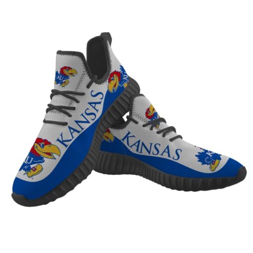 Kansas Jayhawks NCAA Sneaker Shoes Hot Team For Men Women Fans - Image 3