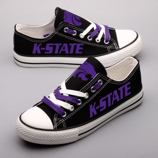 Kansas State Wildcats Sport Sneakers Shoes For Men Women Fans - Image 2