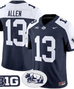 Kaytron Allen Jersey #13 Penn State Nittany Lions 2025 Throwback Limited Stitched