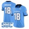Ke TravionHargroveJersey 18OldDominionMonarchs2025VaporStitchedBlue