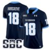 Ke TravionHargroveJersey 18OldDominionMonarchs2025VaporStitchedNavy