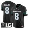 KirkCousinsJersey 8MichiganStateSpartans2025VaporStitchedBlack