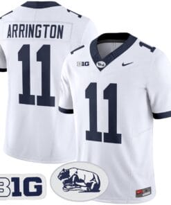 LaVar Arrington Jersey 11 Penn State 2025 Throwback Vapor Stitched White