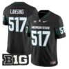LansingJersey 517MichiganStateSpartans2025VaporStitchedBlack
