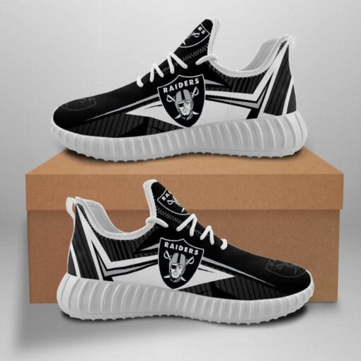 Las Vegas Raiders Sneaker Shoes NFL For Men Women Fans