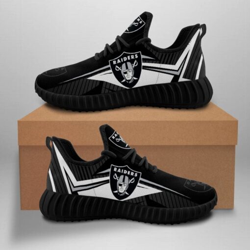 Las Vegas Raiders Sneaker Shoes NFL For Men Women Fans - Image 2