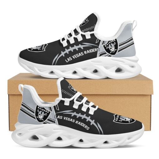 Las Vegas Raiders Max Soul Sneakers Shoes Elevate Your Every Step - Image 3
