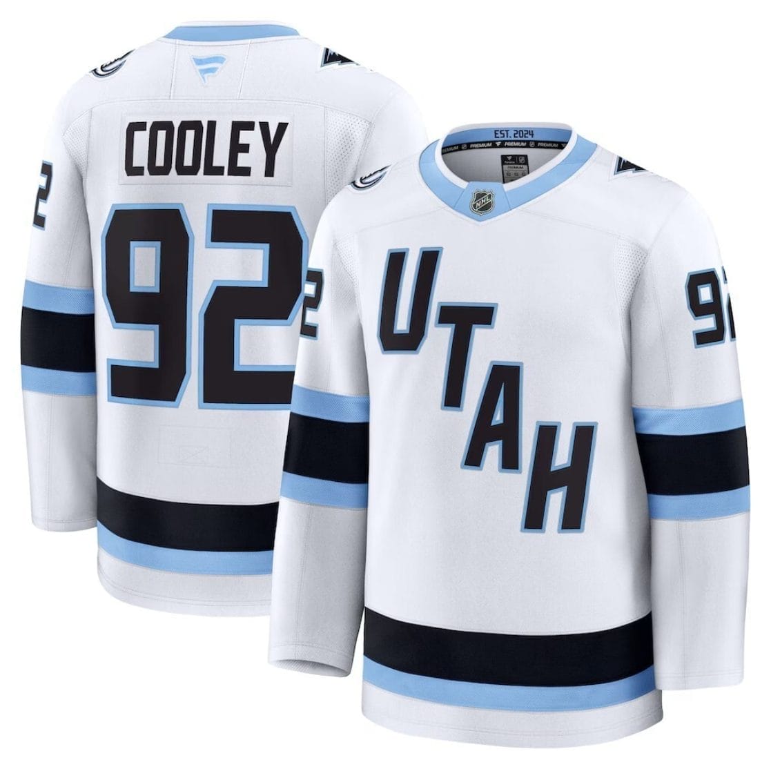 Logan Cooley Jersey #92 Utah Home Away Premium Player Stitched - Image 2