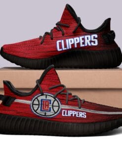 Los Angeles Clippers V6 NBA 350v Yeezy Sneakers black