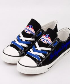Los Angeles Dodgers Limited Print MLB Students Low Top Canvas Shoes Sport Sneakers 3 26b06c75 fcf9 46da a8a4 6207580292b7