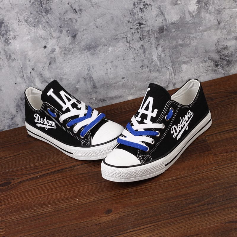 Los Angeles Angels Limited Print Low Top Canvas Shoes Sport Sneakers For Men Women Fans - Image 6