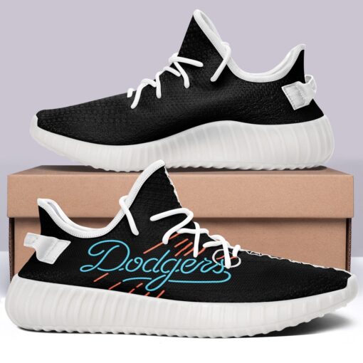 Los Angeles Dodgers NFL 350v Yeezy Sneakers For Men Women Fans - Image 2