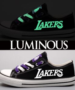 Los Angeles Lakers Atlanta Hawks Sport Sneakers Shoes For Men Women Fans