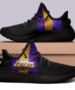 Los Angeles Lakers NBA 350v Yeezy Sneakers For Men Women Fans