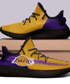 Los Angeles Lakers V13 NBA 350v Yeezy Sneakers black cb3f54f2 fbc0 4af6 95fb c74d8915c997