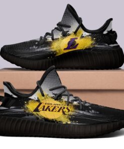 Los Angeles Lakers NBA 350v Yeezy Sneakers For Men Women Fans