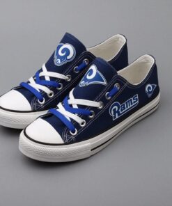 Los Angeles Rams Limited Print NFL Students Low Top Canvas Shoes Sport Sneakers 4 9bbe529d 59e5 410c ab9a 1fbfff00ab69