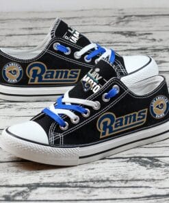 Los Angeles Rams Limited Print NFL Students Low Top Canvas Shoes Sport Sneakers 5 764fef25 edbf 4cf3 a2c0 74d9ddab817f