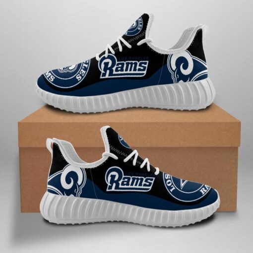 Los Angeles Rams Sneaker Shoes NFL For Men Women Fans - Image 2