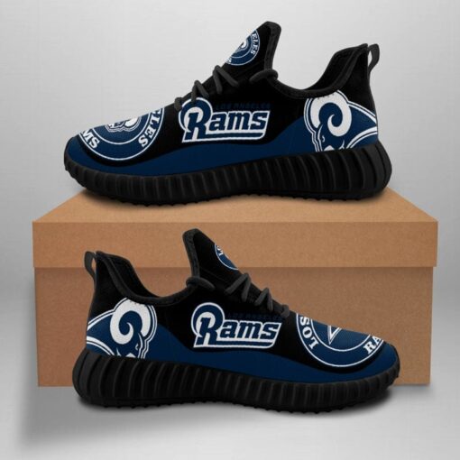 Los Angeles Rams Sneaker Shoes NFL For Men Women Fans - Image 3