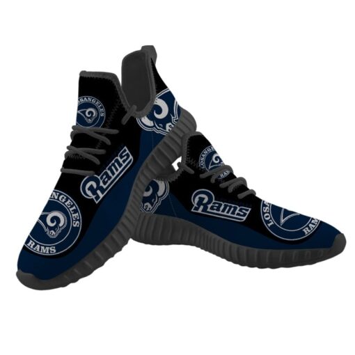 Los Angeles Rams Sneaker Shoes NFL For Men Women Fans - Image 4