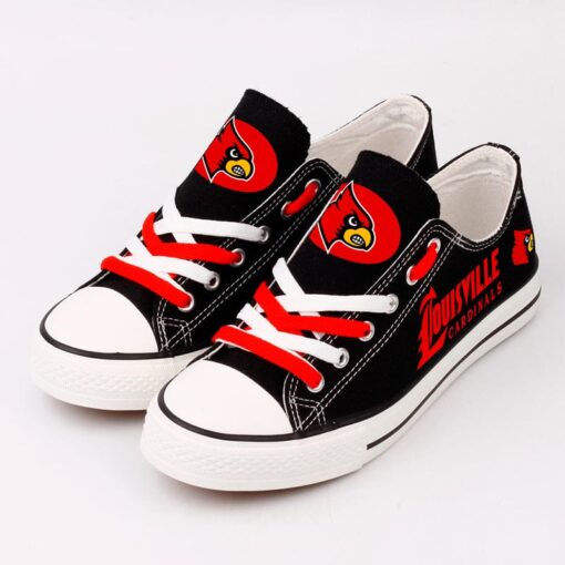 Louisville Cardinals Sport Sneakers Shoes For Men Women Fans