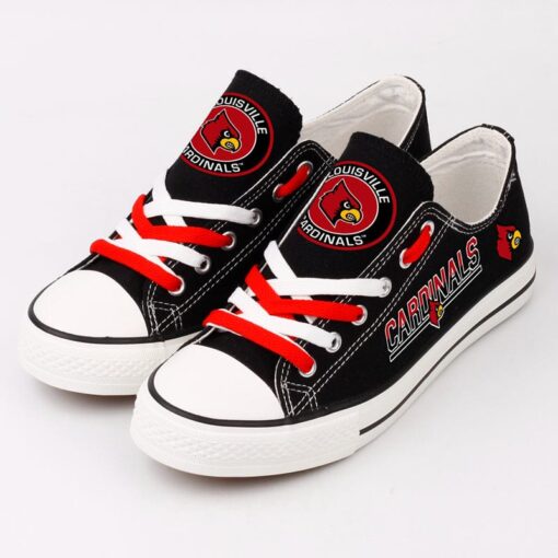 Louisville Cardinals Sport Sneakers Shoes For Men Women Fans - Image 2