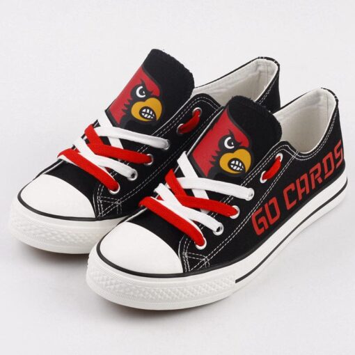 Louisville Cardinals Sport Sneakers Shoes For Men Women Fans - Image 3