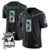 Marcus Mariota Jersey 8 Oregon Ducks 2025 Mummy Duck Vapor Stitched Black