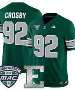 Maxx Crosby Jersey 92 Eastern Michigan Eagles 2025 Limited Stitched Green