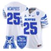 MemphisJersey 25MemphisTigers2025VaporLimitedStitchedWhite