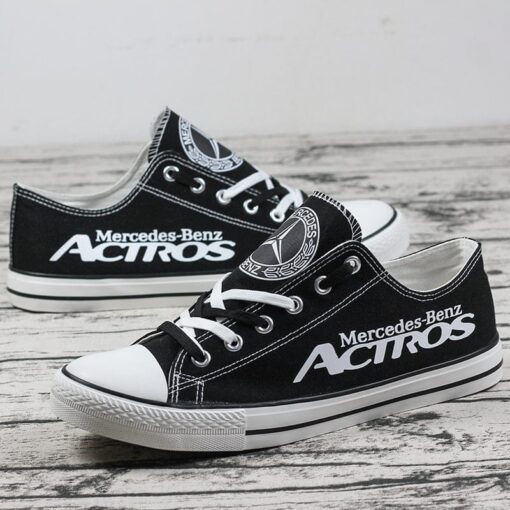 Mercedes-Benz Canvas Sneakers Shoes For Men Women Fans