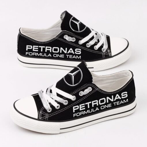 Mercedes AMG Petronas Motorsport Canvas Sneakers Shoes For Men Women Fans