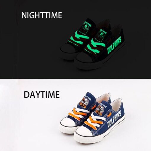 Miami Dolphins Sport Sneakers Shoes For Men Women Fans