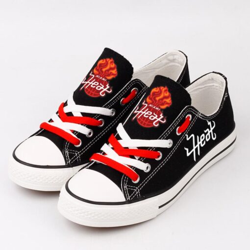 Miami Heat Atlanta Hawks Sport Sneakers Shoes For Men Women Fans - Image 2