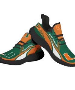 Miami Hurricanes Sneaker Shoes Hot Team For Men Women Fans