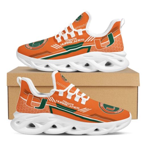 Miami Hurricanes Sneakers Shoes Elevate Your Every Step - Image 2